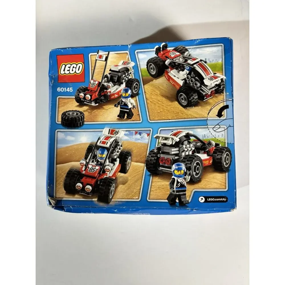 LEGO CITY: Buggy 60145 New. Sealed but box damaged